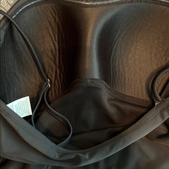 Black Ruffled One-Piece Swimsuit - Picture 5 of 6